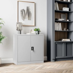 Szafka biurowa na dokumenty Beata 90x40x93 cm szara
