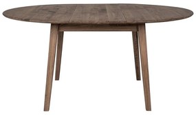 Okrągły rozkładany stół z litego drewna dębowego ø 118 cm Metz – House Nordic