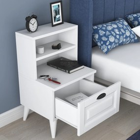 Stolik nocny BD White