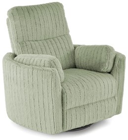 Miętowy rozkładany fotel  T7-G55