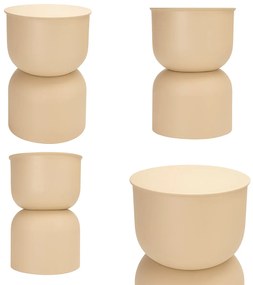 Stolik kolumna DISA, matowy, Ø 31 cm