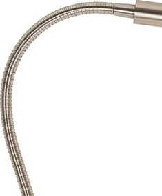 Lampa biurkowa klipsowa stalowa z wbudowanym LED z dotykowym ściemniaczem - Lionard