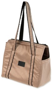 Torba transportowa dla psów w kolorze złota Dog Fantasy Platinum – Plaček Pet Products
