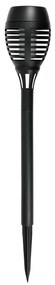 Lampa solarna LUNARA z efektem płomienia 48 cm