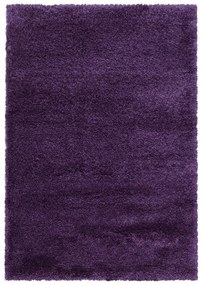 Ciemnofioletowy dywan 60x110 cm Fluffy – Ayyildiz Carpets