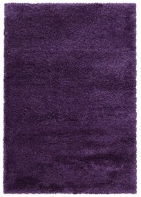 Ciemnofioletowy dywan 80x150 cm Fluffy – Ayyildiz Carpets