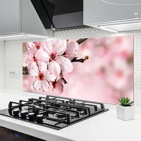 Panel Kuchenny Nowoczesny Bukiet Na Szkle