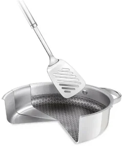 Tescoma Patelnia głęboka z pokrywką SteelCRAFT śr. 24 cm, 2 uchwyty, 24 cm