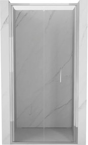 Mexen Exo-F drzwi prysznicowe składane 80 cm, transparent, chrom - 816-080-000-01-00