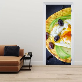 Fototapeta na drzwi - Zdrowe naleśniki (95x205cm)