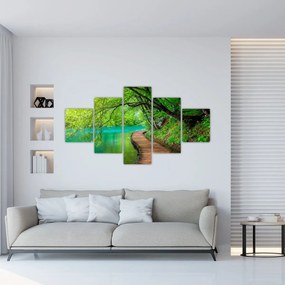 Obraz - Jeziora Plitwickie (125x70 cm)