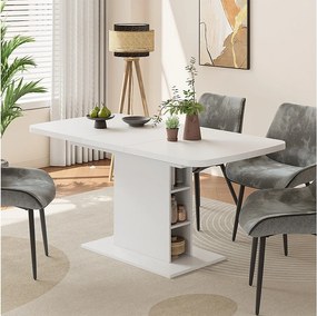 Stół jadalny biały 120x80x77.3 fenaro
