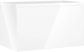 Mexen Orio szafka łazienkowa podumywalkowa 80 cm, 1 szuflada, biała połysk - 91A10-08047-1-BF00