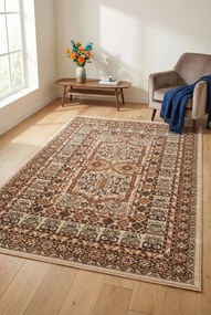 Beżowy dywan vintage T1-E18