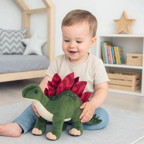 Baby Mix Pluszowa zabawka dinozaur Stegosaurus, 38cm