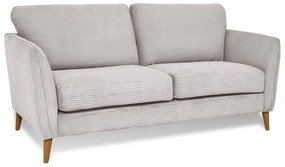 Jasnoszara sztruksowa sofa 170 cm Paris – Scandic