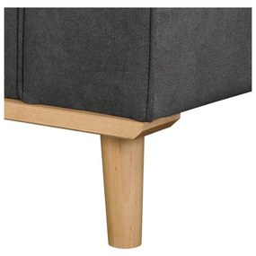 Ciemnoszara sofa 193 cm Beata – Ropez