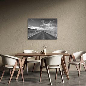 Obraz na szkle - droga (70x50 cm)