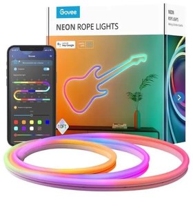 Govee - Neon SMART zginany LED Taśma - RGBIC - 3m Wi-Fi IP67