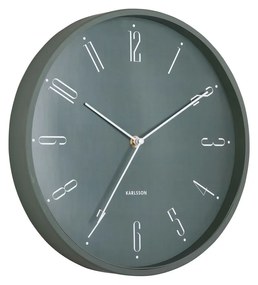 Karlsson 5988GR designerski zegar ścienny szary,średnica 30 cm