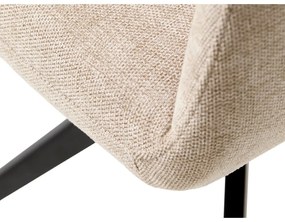 Kremowe krzesło Roxana – Unique Furniture