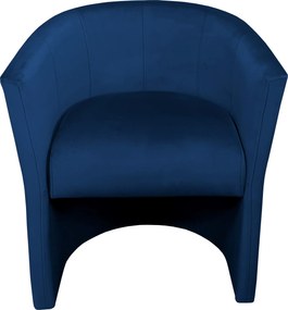 Fotel CLUB tkanina Welur elegancki fotel tapicerowany do salonu i gabinetu : Kolor tkaniny - VELVET - MG16