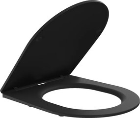 Mexen deska wolnoopadająca slim, duroplast, czarna mat - 39100185