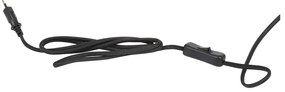 Czarna lampa stołowa (wysokość 34 cm) Monkey – Light &amp; Living