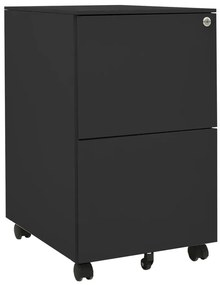 Biurowy mobilny kontenerek antracyt F7-N37