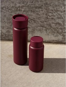 Bordowy kubek termiczny ze stali nierdzewnej 400 ml Singles – Zone