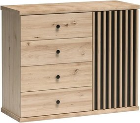 Komoda ALMERIA 101,6 cm do Salonu Sypialni Dąb artisan