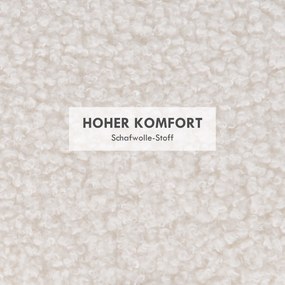 HOMCOM Stołek otomana ze schowkiem, okrągły stołek ze składanym siedziskiem, drewniane nogi, nowoczesny, do salonu, sypialni, biały, Ø56 x 42 cm