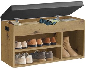 Nowoczesna szafka na buty dąb artisan - Tocador 7X