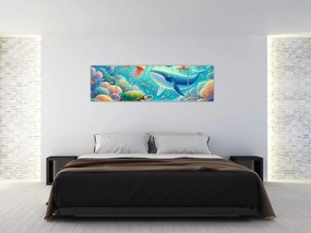 Obraz - Świat pod wodą (170x50 cm)