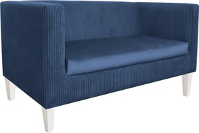Sofa Monaco : Kolor nogi - Biała, Kolor tkaniny - Kronos5/Poso5, Typ tkaniny - Kronos/Poso, Wysokość nogi - 15 cm