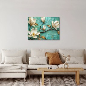 Obraz - 3D magnolie (70x50 cm)