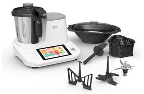 Robot gotujący w biało-srebrnym kolorze Click and Cook – Tefal