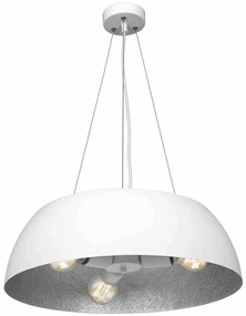 Lampa Wisząca Biała MORGAN 3xE27