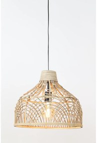 Lampa sufitowa z rattanowym kloszem ø 42 cm Pocita – Light &amp; Living