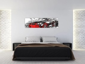 Obraz - Malowany samochód w akcji (170x50 cm)