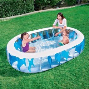 Basen dmuchany Eliptic Pool 229 x 152 x 51 cm 542 l BESTWAY MIX KOLORÓW
