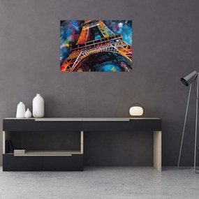 Obraz na szkle - Obraz wieży Eiffla II. (70x50 cm)