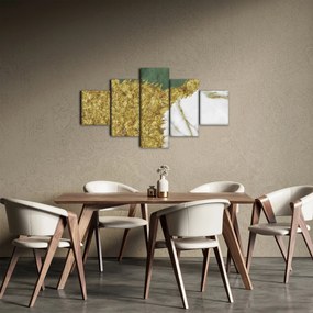 Obraz - Zielony marmur N⁰2 (125x70 cm)