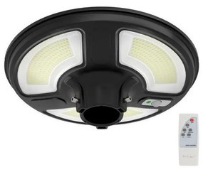 LED Solarna lampa uliczna z czujnikiem LED/10W/3,2V IP65 4000K + pilot