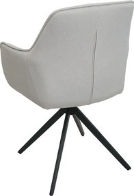 Krzesło do jadalni MCW-L79 (zestaw 6 sztuk),  kremowo-beżowy