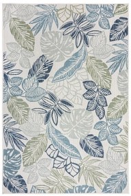 Zielono-niebieski dywan odpowiedni na zewnątrz 200x290 cm Bella Leaf – Flair Rugs