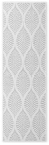 Chodnik odpowiedni na zewnątrz w szaro-śmietankowym kolorze 80x250 cm Duet Liora – NORTHRUGS