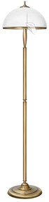 Stylowa ciemno złota lampa podłogowa CR-P1D-L