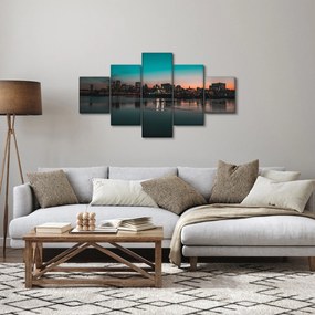 Obraz dużego miasta (125x70 cm)