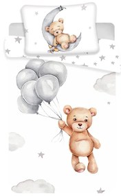 Bawełniana pościel dziecięca do łóżeczka 100x135 cm Teddy Bear – Jerry Fabrics